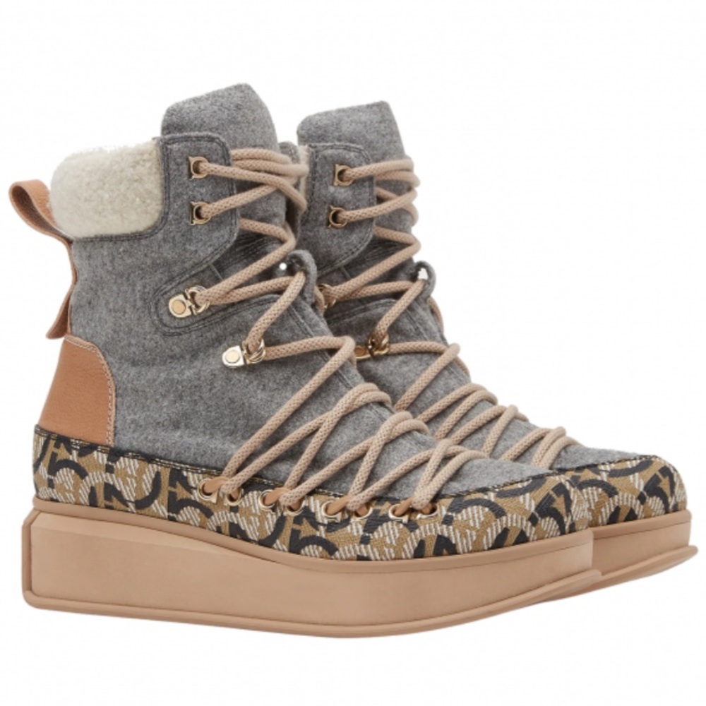Salvatore Ferragamo Milo Boots Sz 8.5